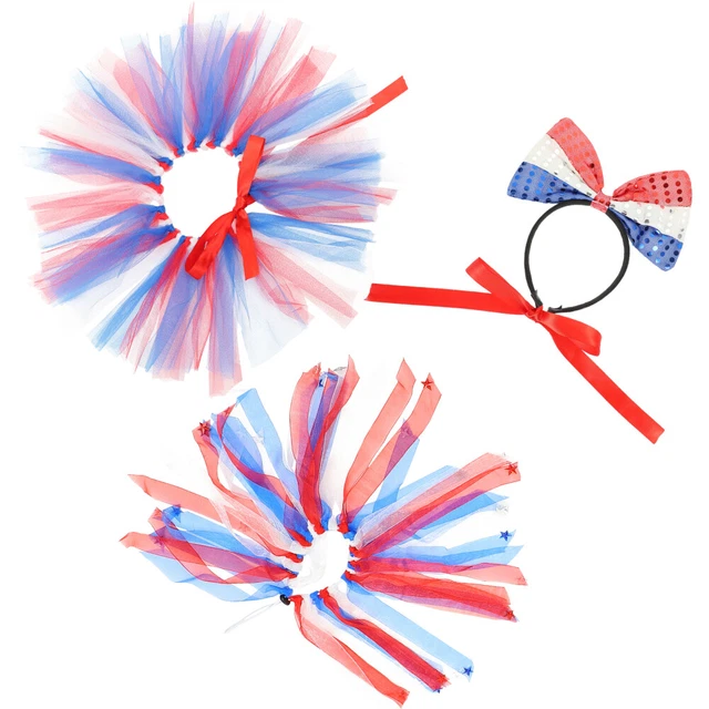 Hundebekleidung Polyester 4. Juli Smoocher Pet Party Halsband Hundekleid Tutu