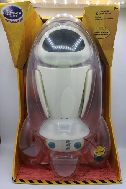 DISNEY STORE EXCLUSIVE Wall-E Remote Control Robot EVE Rare