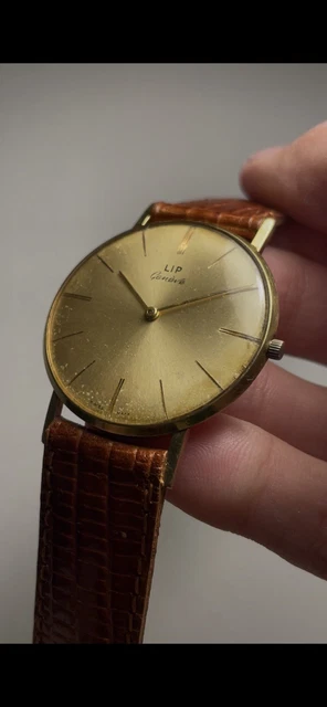 Montre Vintage FESTINA - Mouvement Mécanique Manuel - À Réparer (Manque La Couronne) - Occasion