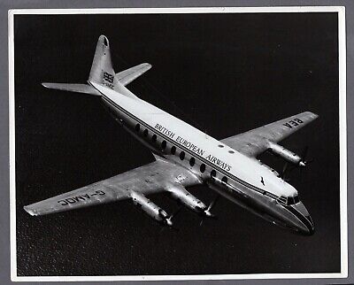 British European Airways Bea Vickers Viscount Large Original Airline Photo B.e.a