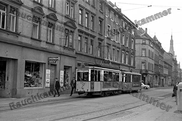 PE-Fotoabzug 10x15 Straba Tw 70 Heidelberg 1966 / F156140