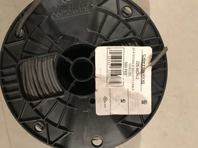 Cerro Wire 22-4 Sound and Security wire 500 ft roll Cerro Wire 22-4 Sound and Security wire 500 ft roll