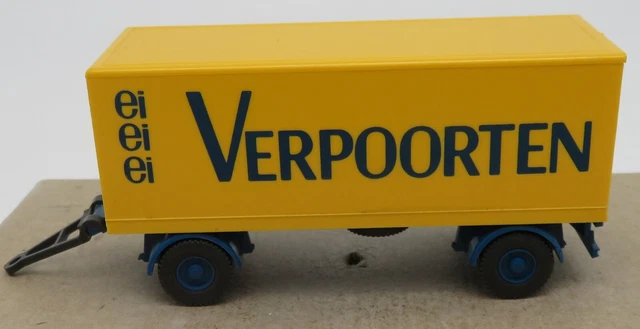Camion Iveco Star Truck Express Avec Semi-Remorque - Wiking Au 1/87 - Échelle HO - Occasion En Boîte