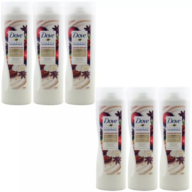 Dove Body Lotion ERHOLSAMES WINTER RITUAL 6 x 250ml Limited Edition