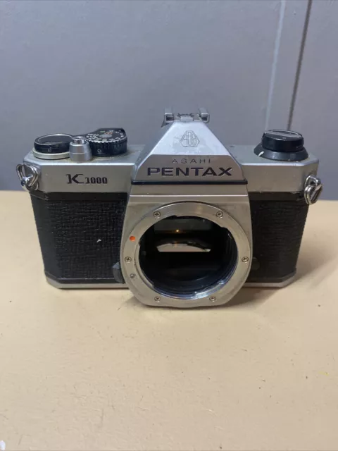 Asahi Pentax K1000 - SLR Body Only - 35 mm Film Camera Tested K-1000