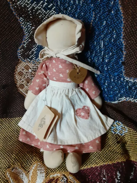 Folk Art Vintage Handmade Signed Kate Doll OOAK Decoration Decor by Mimi Cute