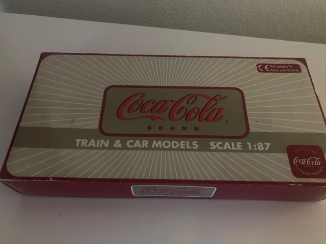 Lemke LC 21028 zwei Güterwagen Coca Cola H0 DC OVP neu