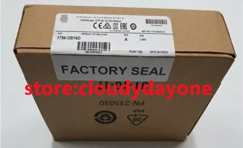 New Factory Sealed AB 1756-OB16D / A ControlLogix PLC DC Ouput Module