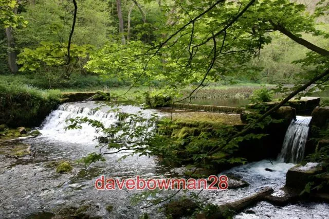 Photo  Carter's Mill Lathkill Dale Derbyshire Not Much Now Remains Of This Old C