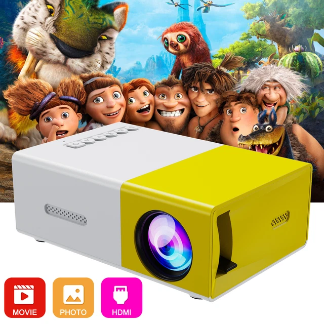 Mini Smart Android Projector Full HD 1080P Portable Office Home Theater Cinema