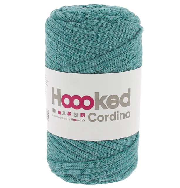 Cordón con capucha hilo-esmeralda salpicaduras CORD-SP9
