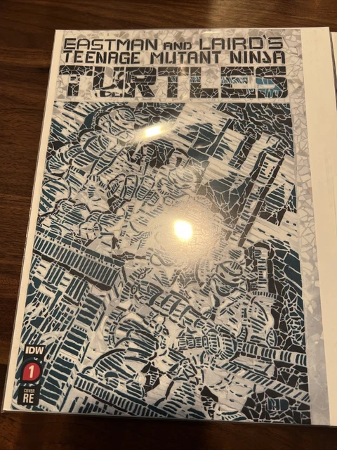 Teenage Mutant Ninja Turtles #1 Shattered Comics Red And Green Variants TMNT