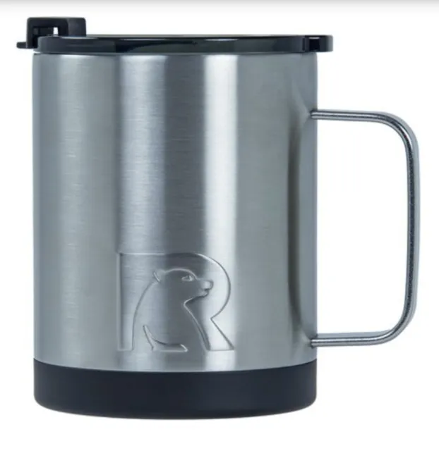 RTIC Coffee Cup NEW 2018 Mug w/ Handle 12oz Tumbler Rambler w/ spill proof lid 2