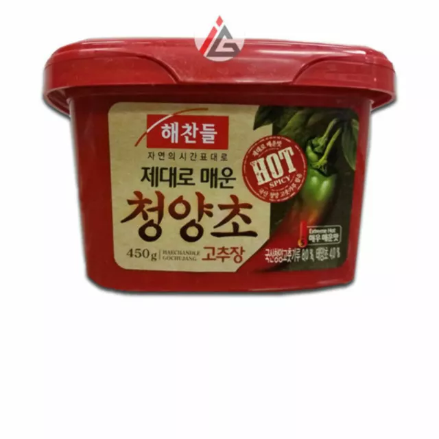 CJ Haechandle  Gochujang (Korean Hot Pepper Paste) Extreme Hot Spicy  450gm