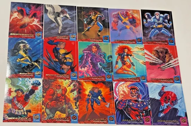 1994 Fleer Ultra X-Men Gold Leaf Base Cards Complete Your Set, You Pick One