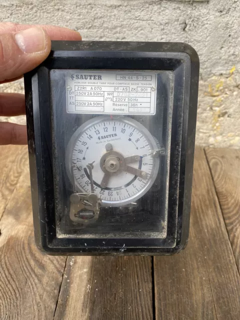 Ancien Compteur Électrique Sauter Deco Rétro Gîte