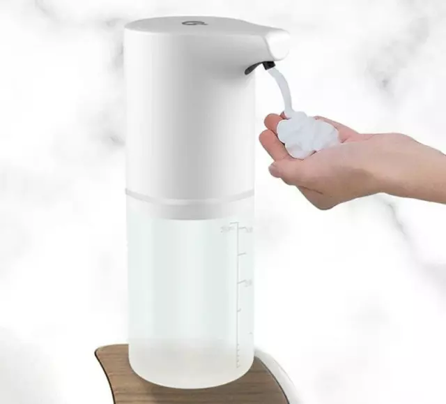 Touchless Automatic Soap Foam Dispenser USB Rechargeable Liquid Foam Bathroom