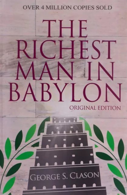 The Richest Man In Babylon - Original Edition by George S Clason BOOK Paperback