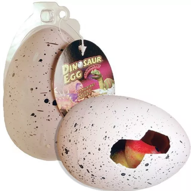 Jumbo Large Hatching & Growing Dinosaur Egg Jurassic Era Gift for Children kids