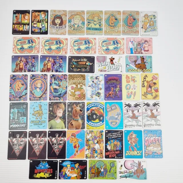 46x Scooby-Doo Fridge Magnets Hanna-Barbera Hot Shots Collectors