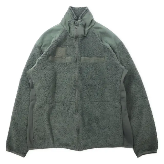 US Army ECWCS Geniii Polartec Fleece Jacket S Khaki Polyester Military 8415-01-5