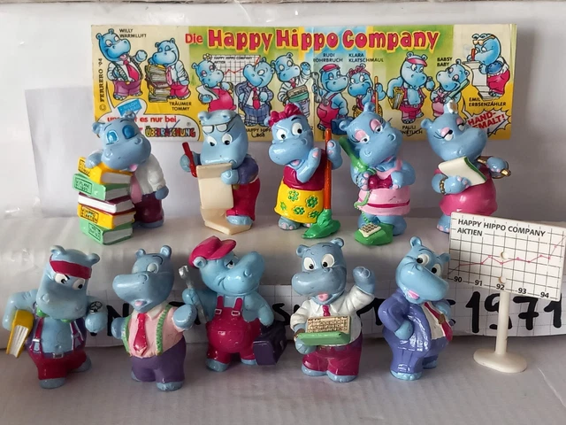 Kinder Ferrero Sorpresine Serie Hippo Company Scegli Figure Cake Toppers Top Rar