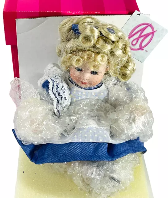 Rare Porcelain Doll Beary Best Friend, Marie Osmond ~ In Original Box & Coa. 3