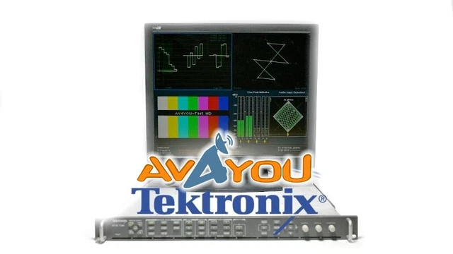 Tektronix WVR7100 Waveform Rasterizer SD/HD Opt: SD HD AD 7120 7020