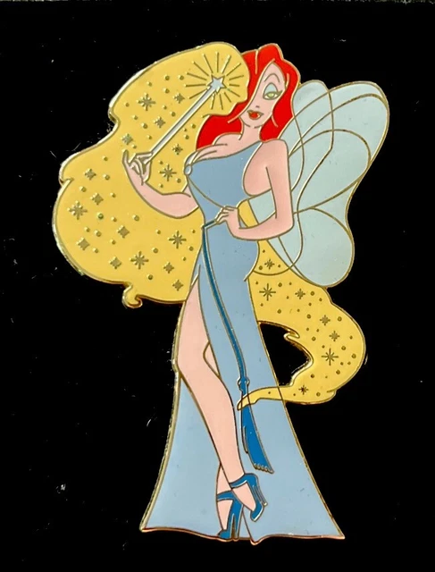 DISNEY JESSICA RABBIT Dressed as Ursula Little Mermaid Jumbo Pin Le 300 ...