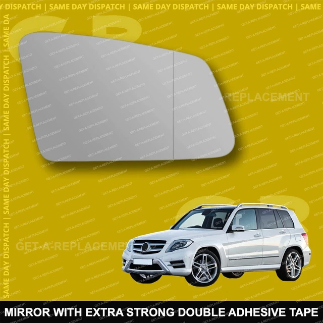 FOR MERCEDES-BENZ GLK-CLASS X204 wing mirror glass 08-15 Right side Blind  Spot £7.99 - PicClick UK