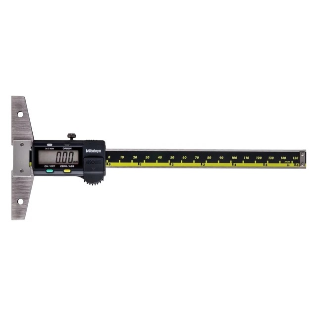 Mitutoyo 571 Series 0 to 6" SAE & Metric Digital Absolute Depth Gauge