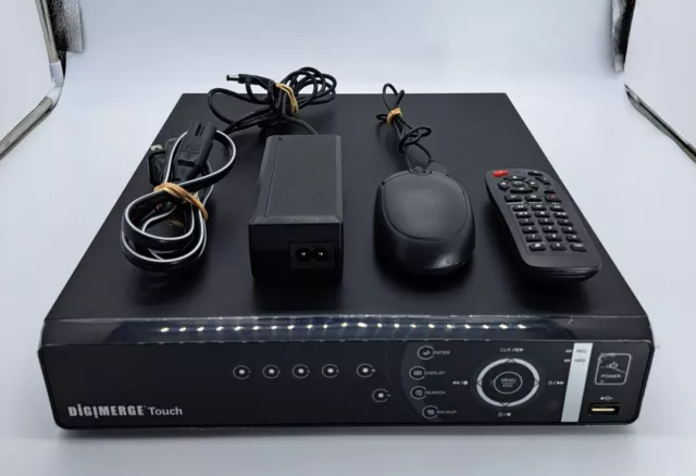 Digimerge Touch DH204000 Surveillance DVR 4Channel 2TB W/ Remote & Mouse