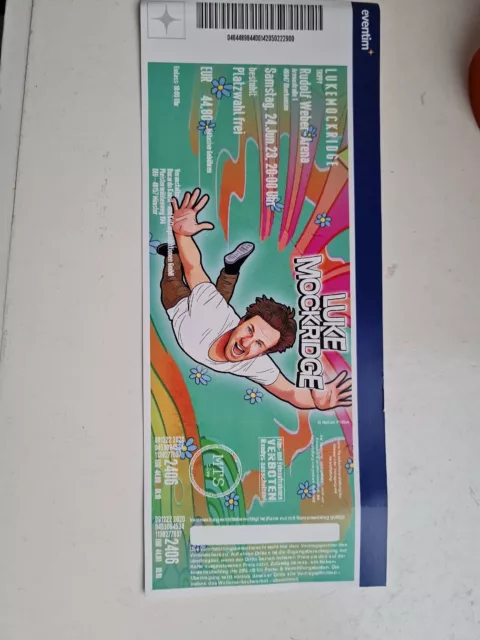 Luke Mockridge 2x Tickets Oberhausen 2