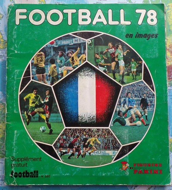 Album Panini Championnat De France Football 1978 Complet