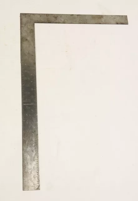 Vtg Stanley 24" x 16" Carpenters Metal Framing Square No. 500C Made In USA