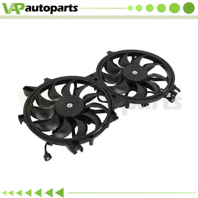 Radiator Condenser Cooling Fan Assembly For 2007-08 INFINITI G37 2008-13 G35