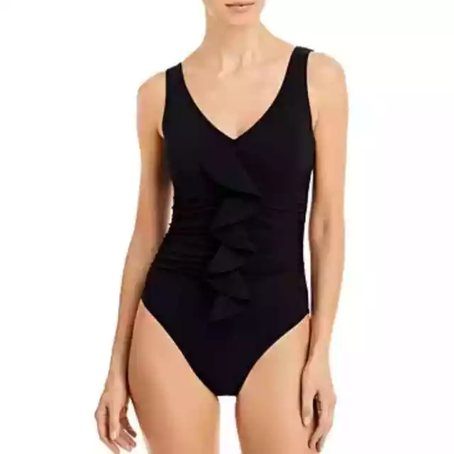 KARLA COLLETTO Ruffle Twist Aidy Ruffle  Underwire One-Piece Swimsuit