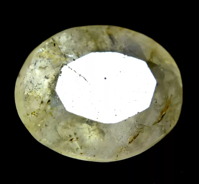 6.00 CT Natürlich Ceylon Gelb Saphir Ggl Zertifiziert Behandelt Edelstein