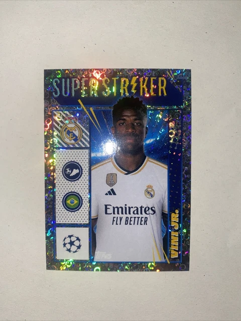 TOPPS UEFA CHAMPIONS League 2023/2024 Sticker Real Madrid Nr. 424 Super ...