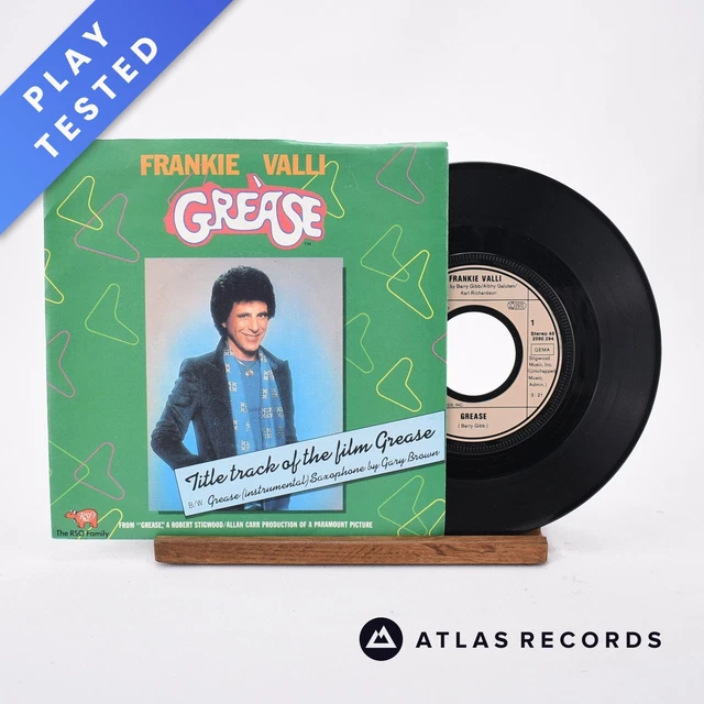 FRANKIE VALLI Grease 7" Vinyl Record VG+/EX 18.24 PicClick