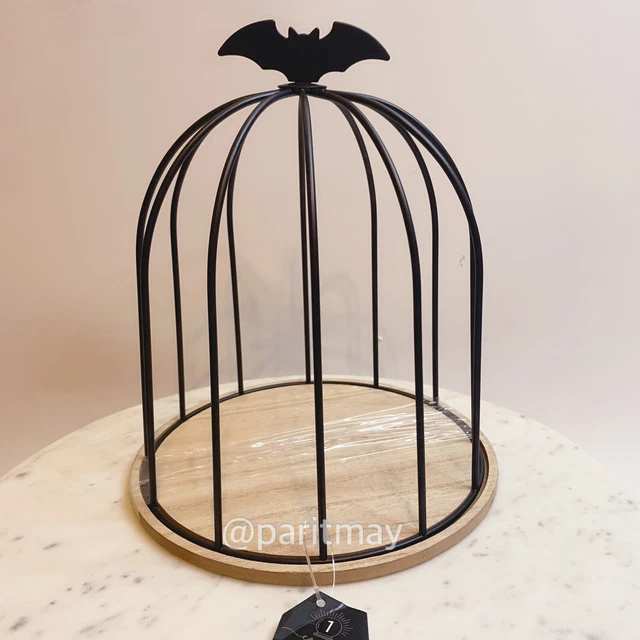 TARGET BULLSEYE PLAYGROUND Halloween 2023 Black Ceramic Lantern With