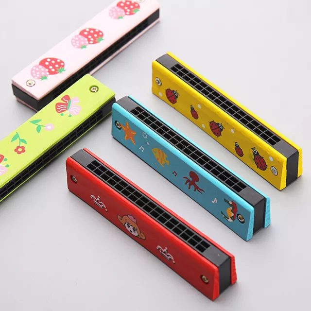Musical Instruments 16 Holes Woodwind Mouth Harmonica Melodica for Children ToDC