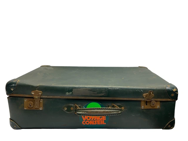 ANCIENNE VALISE DE Voyage Vintage Train Bagage A Main Sac D?�co Loft Cabine EUR 30,00 - PicClick FR