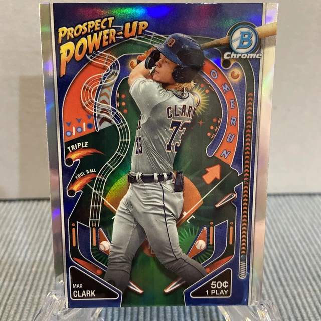 2024 BOWMAN PROSPECT PowerUp PP12 Max Clark Detroit Tigers EUR 4,42
