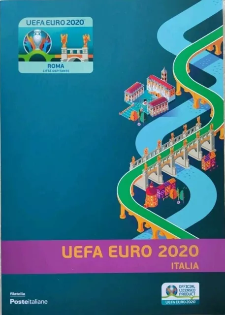 Italia Folder 2021 - Uefa Euro 2020 Campionato Europeo Di Calcio