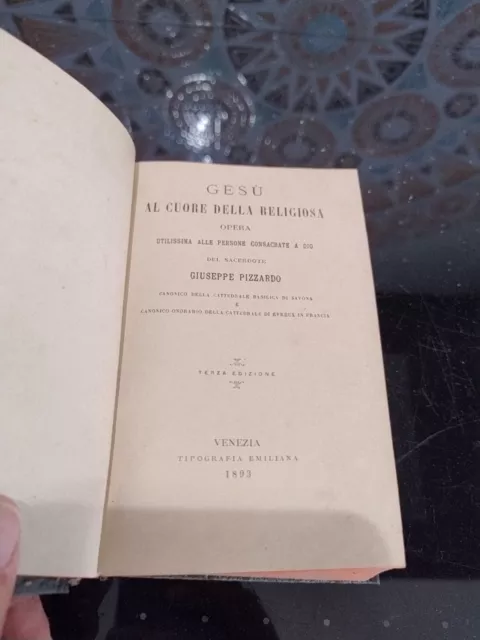 Gesù Al Cuore Della Religiosa Opera, Venezia 1893