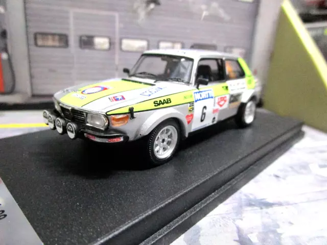 SAAB 99 EMS Rallye 1000 Lakes Finland 1976 #6 Eklund Nortti Bosch S Trofeu 1:43