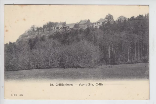 AK Mont Ste Odile, Alsace, St. Odilienberg, Elsaß, 1909