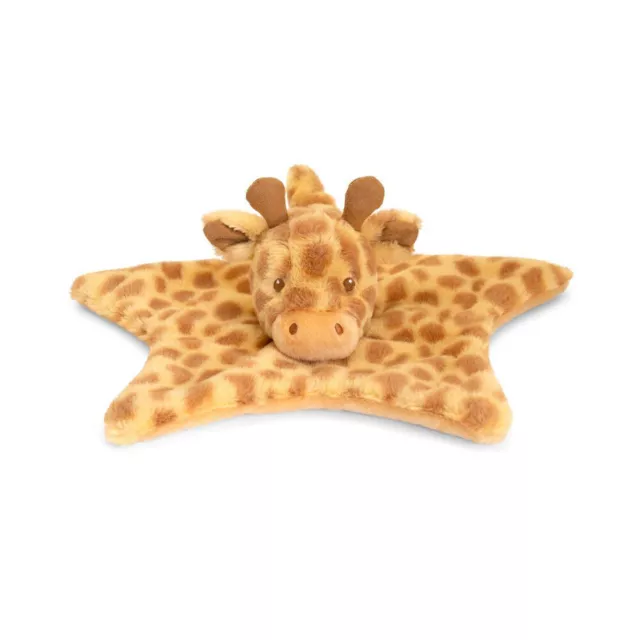 Keeleco Baby 32cm Giraffe Blanket Soft Animal Stuffed Plush Kids Toy Yellow 0m+