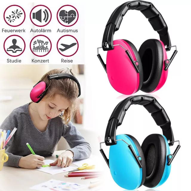 Baby Kids Ear Muffs Defenders Toddler Noise Cancelling Protectors Children 27SNR